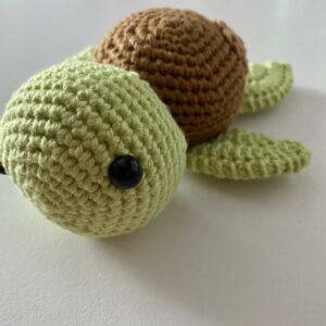 Cotton Turtle Rattle