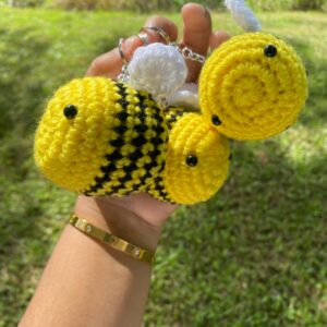 Bee Keyring