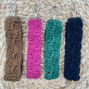 Crochet Wristlet Keychain